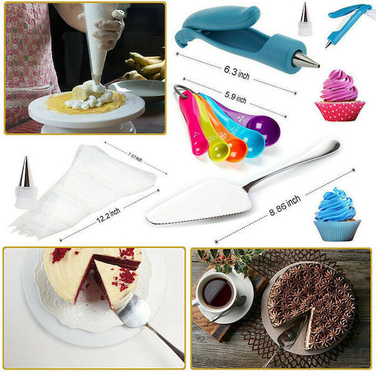Sugar Love Σετ Εργαλείων Ζαχαροπλαστικής 60τμχ