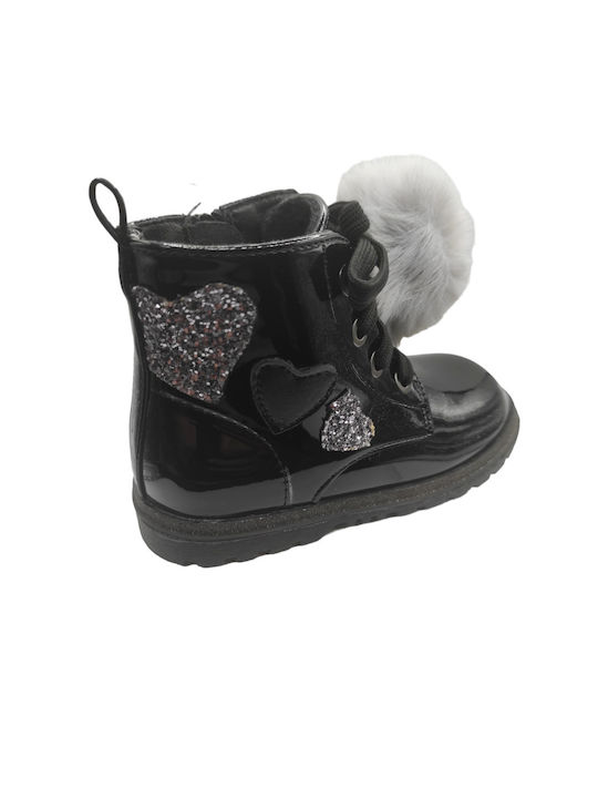 IQ Shoes Kids Boots Black