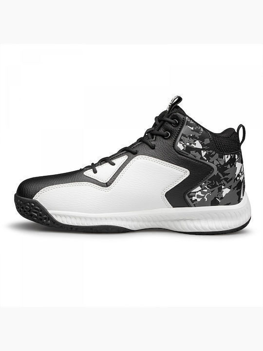 Μemory Pick Nanobionic High Basketball Shoes White