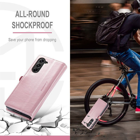 003 Lite Book Leather Pink (Galaxy Z Fold5)