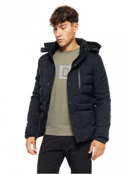 Splendid Winter Jacket Bomber Navy Blue