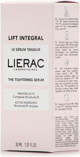 Lierac Lift Integral Moisturizing & Anti-aging Serum Face with Hyaluronic Acid for Firming 30ml