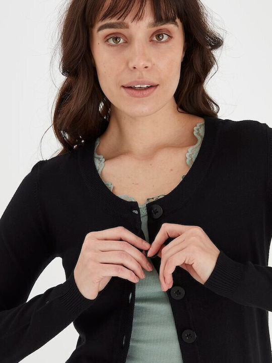 Women's Knitted Cardigan Black