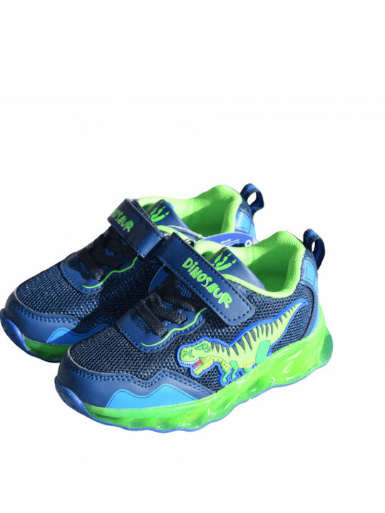 Kinder Sneakers mit Klettverschluss Blau