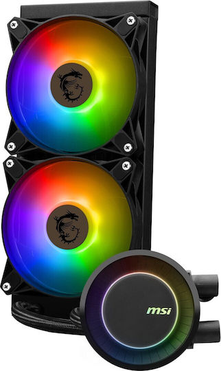 MSI MAG CoreLiquid E240 Υδρόψυξη AIO CPU με 2 Ανεμιστήρες 120mm και ARGB Φωτισμό