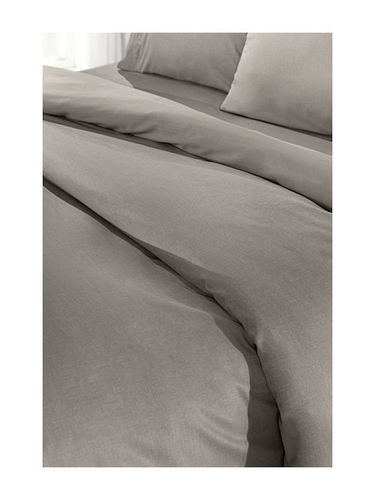 Guy Laroche Bettlaken King Size 270x280cm. Color Plus Dark Wenge