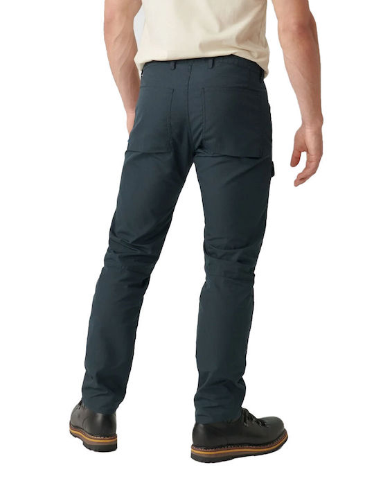 Fjallraven Greenland Lang Hose Wandern Blau