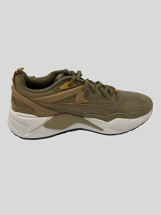 RS-X Efekt Lux Чънки Маратонки Каки