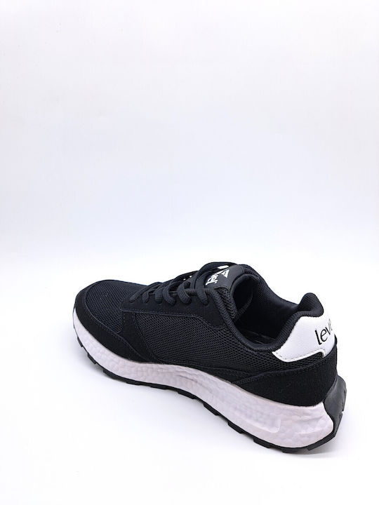 Level 3107 Femei Anatomici Sneakers Negre