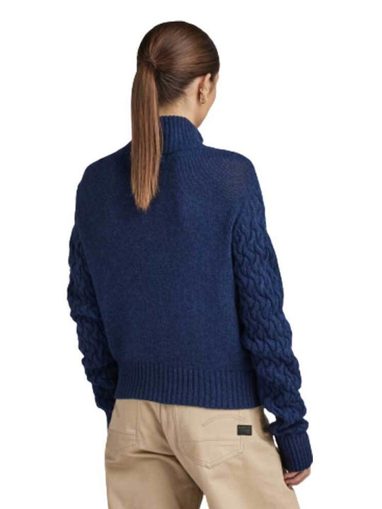 G-Star Raw Women's Sweater Woolen Blue