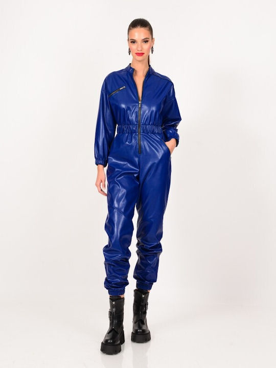 Wir Coss 22086000-00648 jumpsuit blau königsblau