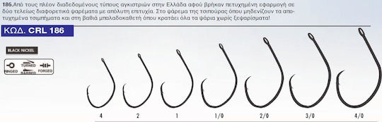 Hayabusa Set de Ancore pentru Pescuit 20buc No4/0