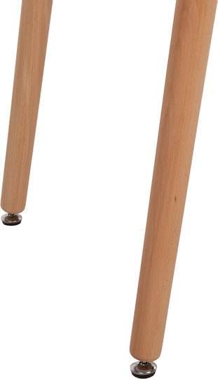 Minimal Tisch Küche Holz Schwarz 104x47x74cm