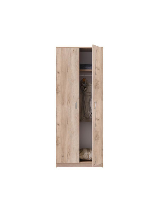 Double Door Wardrobe Hana 80x52x205cm
