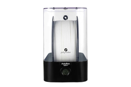 Polymaker Filament Dryer Box with Capacity of 2 Reels and Display Screen 70180