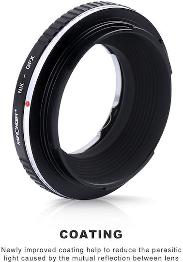 K&F Concept Kf06.351 Nikon Ai, Ai S, F Lenses To Gfx Camera Mount Kf06.351 Accesoriu Obiectiv