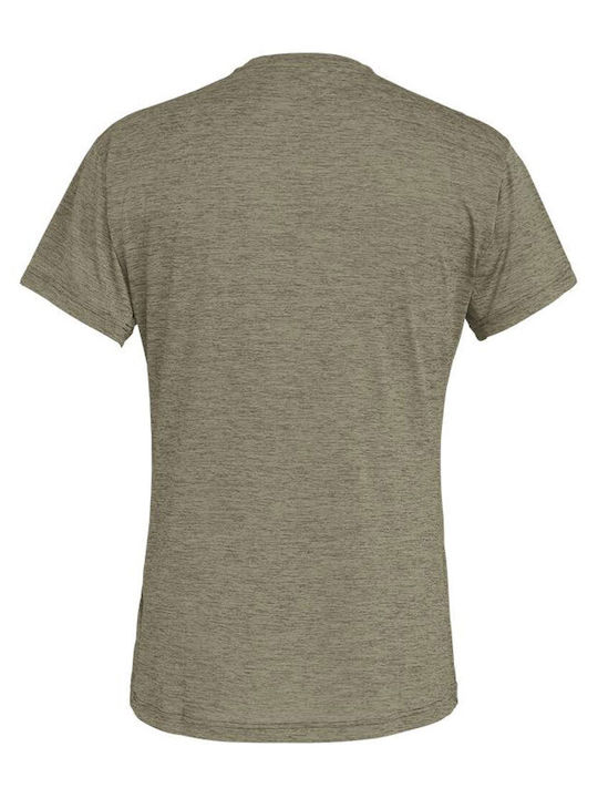 Salewa Puez Men's Athletic T-shirt Short Sleeve Gray