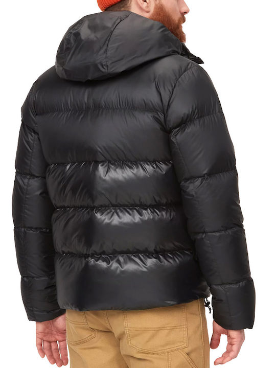 Marmot Herren Winter Jacke Lässig Schwarz