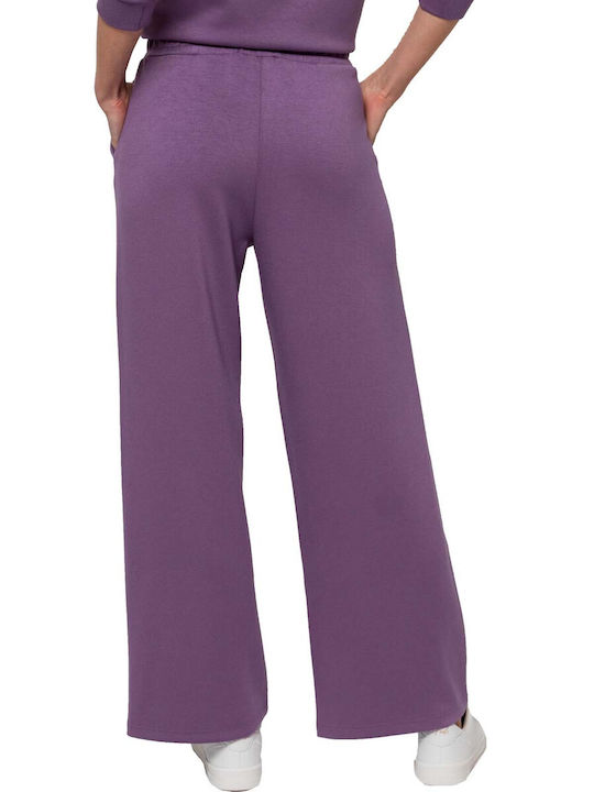 Heavy Tools Women's Jogger Sweatpants Purple