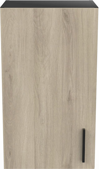 Poppy Dulap Suspendata Negru 40x30x70buc