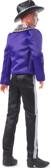 Barbie Dia De Los Muertos Collectible Boy Doll Ken Dia De Muertos for 6+ years old+ Years 33cm