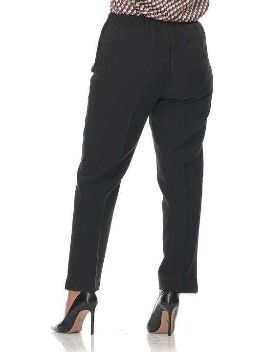Women's Black Suit in Loose Fit