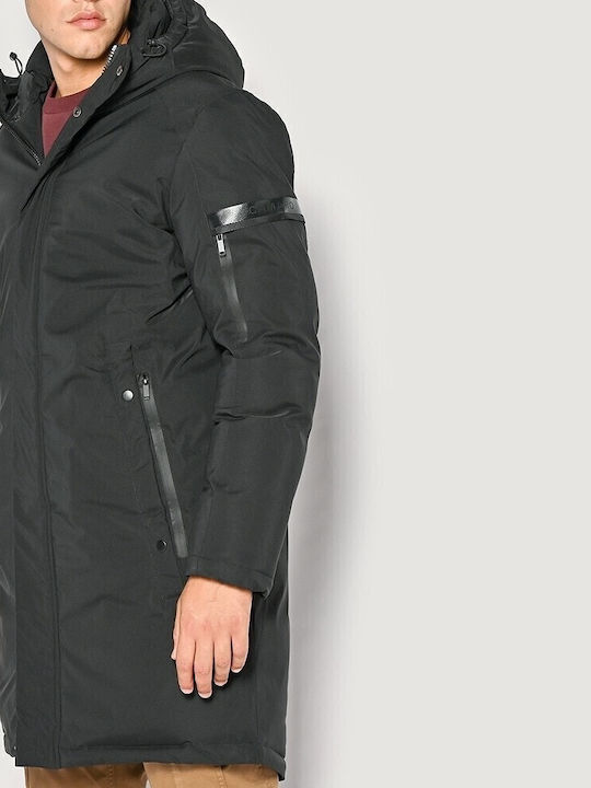 Χειμωνιάτικο Μπουφάν Puffer Μαύρο