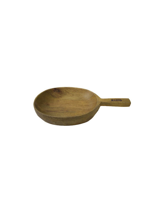 Nakaro Wood Купа за сервиране Кръгла Дърво Кафяв 23бр