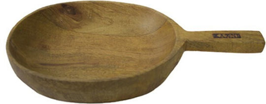 Nakaro Wood Купа за сервиране Кръгла Дърво Кафяв 23бр