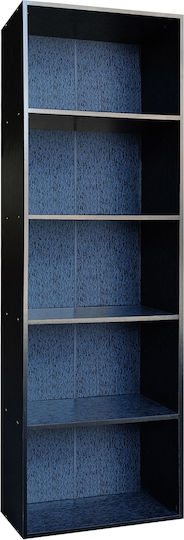 Βιβλιοθήκη Vanja Μαύρο 60x24x170εκ. Βιβλιοθήκη Vanja Μαύρο 60x24x170εκ.