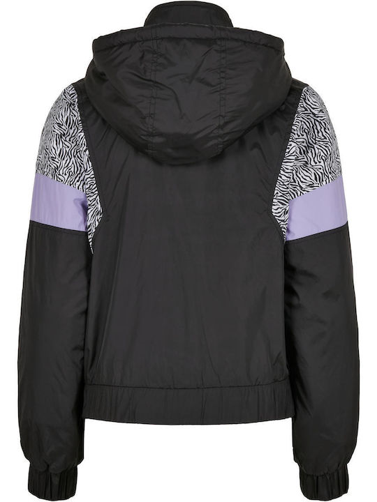 Urban Classics Kurz Damen Puffer Jacke für Winter Schwarz