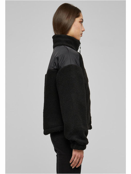 Kurz Damen Puffer Jacke für Winter Mehrfarbig