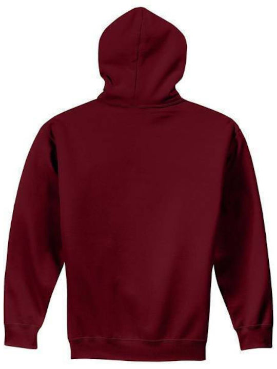 Takeposition Women's Hooded Sweatshirt Burgundy