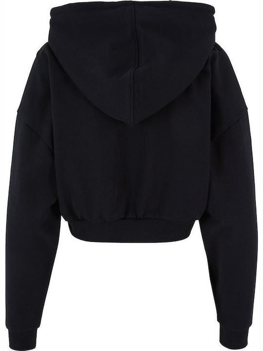 Cropped Women's Sweatshirt Black