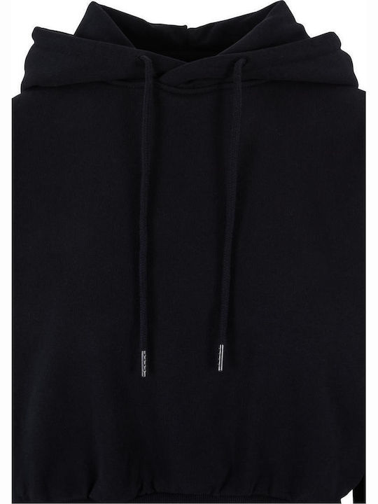 Cropped Women's Sweatshirt Black