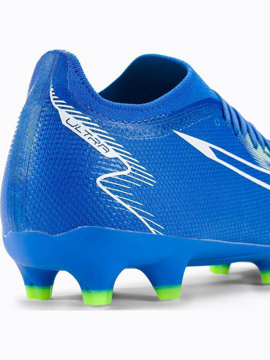 PUMA Ultra Match Ποδοσφαιρικά Παπούτσια με Τάπες FG Μπλε
