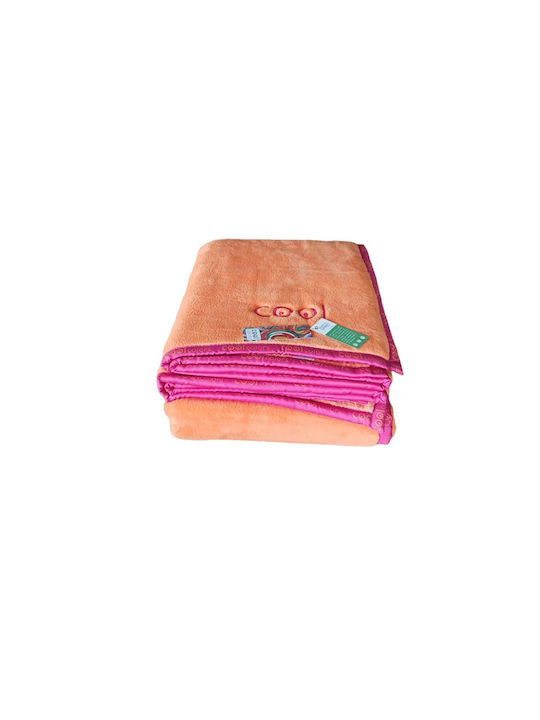Manterol Casa Mt Basic Colors Одеяло Испания Кадифе Едноспално 170x240см