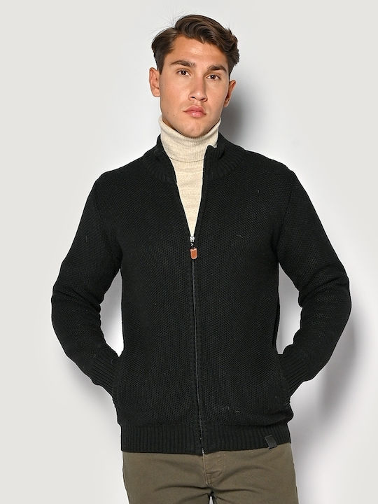 Brokers Jeans Men's Knitted Cardigan Black