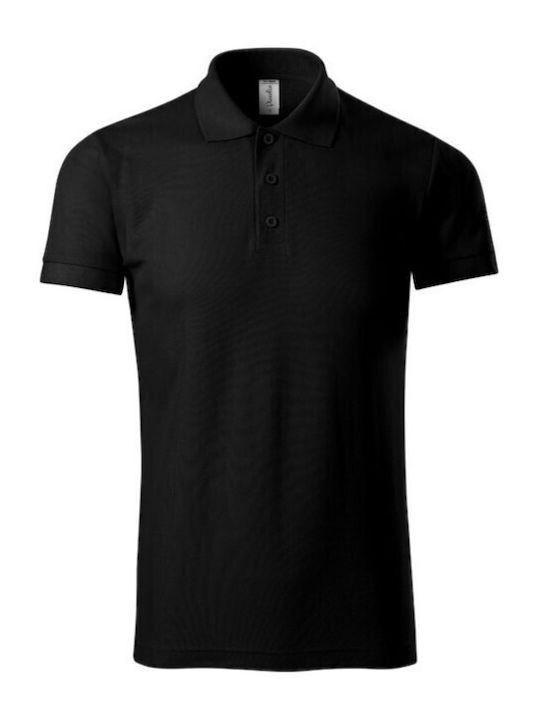 Piccolio Men's Short Sleeve Promotional T-Shirt Black