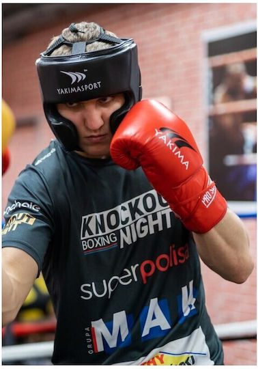Yakimasport Adult Full Face Boxing Headgear Black