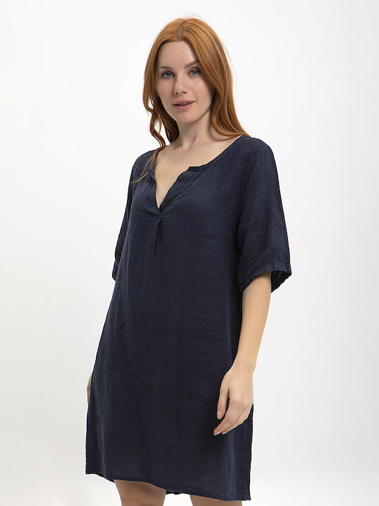 Simply Zoe Summer Mini Dress Blue