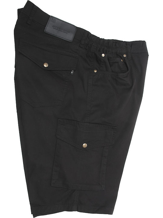 Stefansxxl Men's Shorts Cargo Black