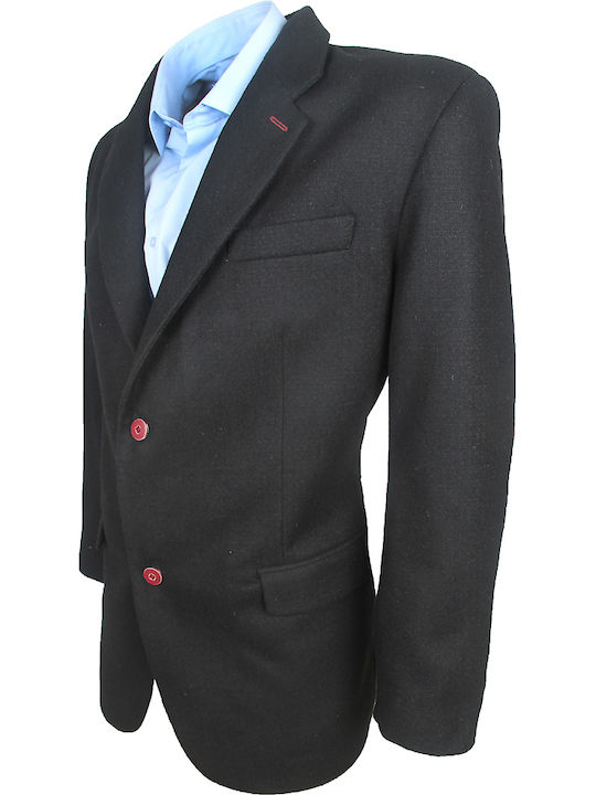 Stefansxxl Men's Winter Suit Jacket Black