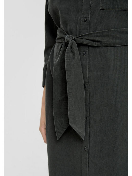 Red Label Midi Seemisie Dress Khaki