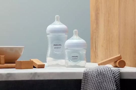 Philips Set of Plastic Baby Bottles Anti-Colic with Silicone Teat for 0+ Months 3 Pieces