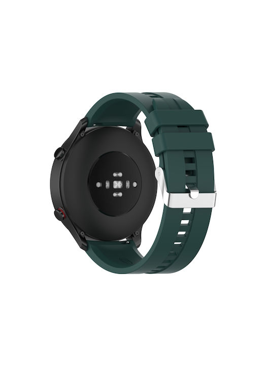 Watch Color Sport Curea Silicon Verde închis (Vivoactive 4)