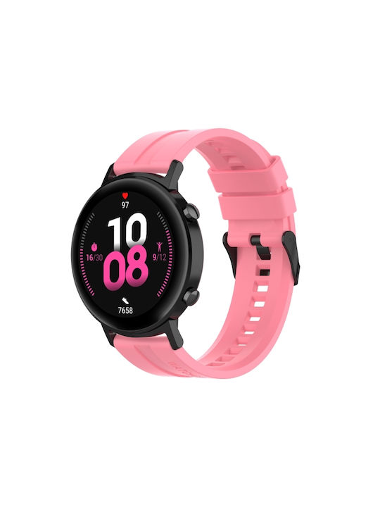 Watch Gt 2 42mm Strap Silicone Black (Galaxy Watch 3 41mmVivomove HRHuawei Watch GT2 / GT3 (42mm) / GT3 Pro (43mm)Realme Watch 2)