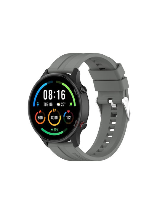 Watch Color Sport Λουράκι Σιλικόνης Γκρι (Vivoactive 4)