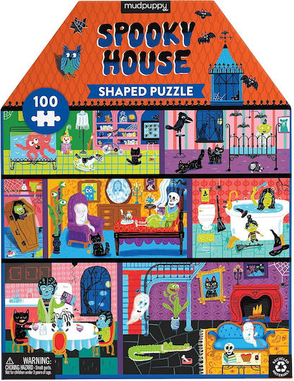 Παιδικό Puzzle House 100pcs Mudpuppy