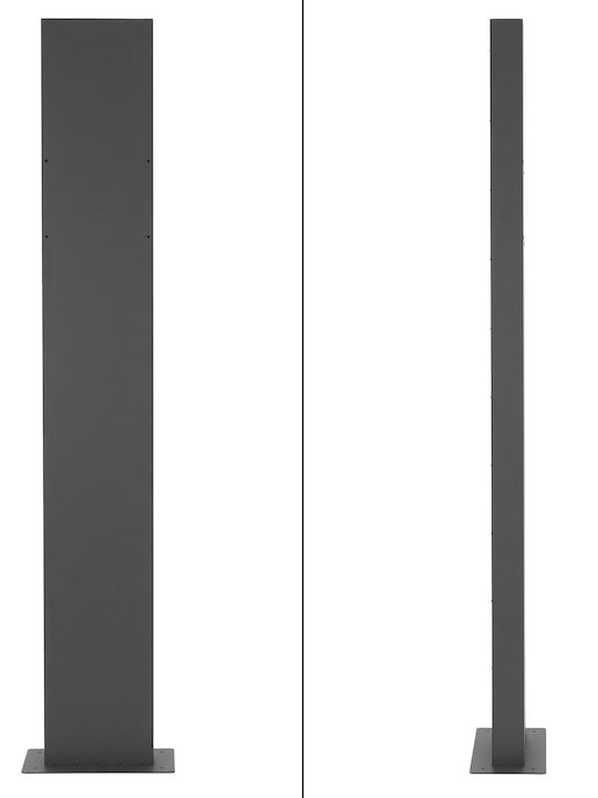 ML-Design Außenbereich Briefkasten Inox in Gray Farbe ML-Design Außenbereich Briefkasten Inox in Gray Farbe